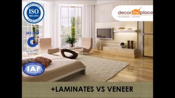 VENEER VS LAMINATES Decormyplace