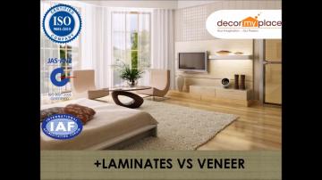 VENEER VS LAMINATES Decormyplace